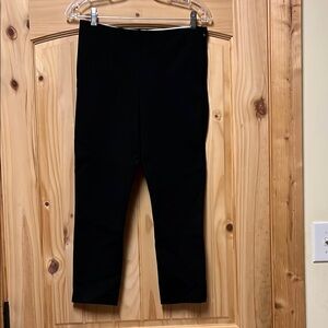 EUC J. Crew size 6 Classic Black Cropped Dress Pants